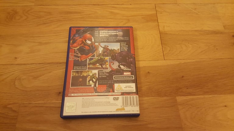 ULTIMATE SPIDER-MAN PS2 GAME COMPLETE WITH MANUAL UK PAL