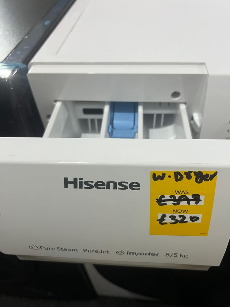 Hisense WDQA8014EVJM 8 kg/5 kg Washer Dryer