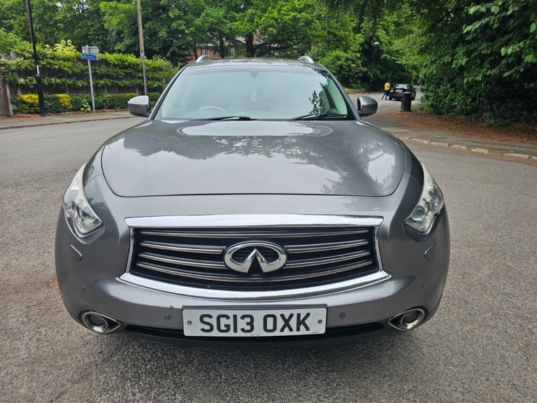 INFINITI FX 3.0d S AUTO FULL HISTORY 126K HEATED COOL SEATS A/C CRUISE SAT NAV  