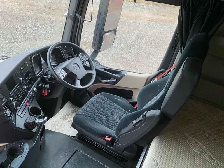 MERCEDES ACTROS 1824 *EURO 6* 4X2 DEMOUNT CHASSIS CAB 2018 - BV67 OUA