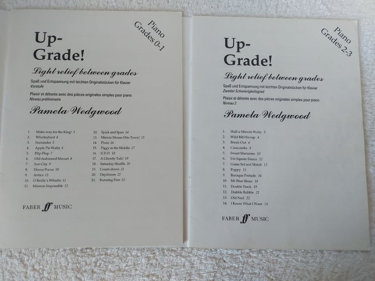 Up-Grade, Piano Grades 0-1 & 2-3 Sheet Music