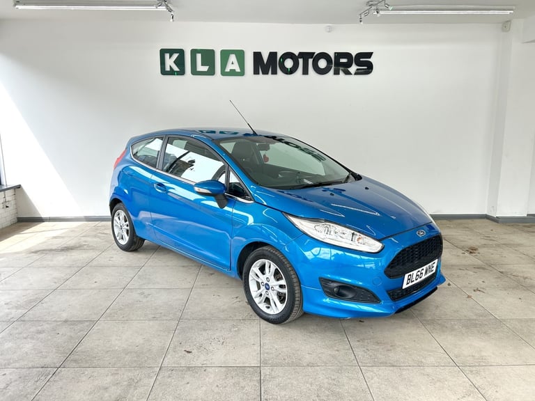 FORD FIESTA 1.3 Zetec Blue Manual Petrol 2016