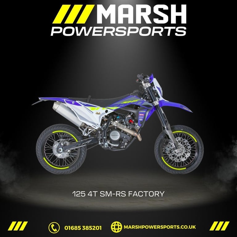 image for 124 4T SM Factory RS - Sherco Main Dealer - Reserve NOW!