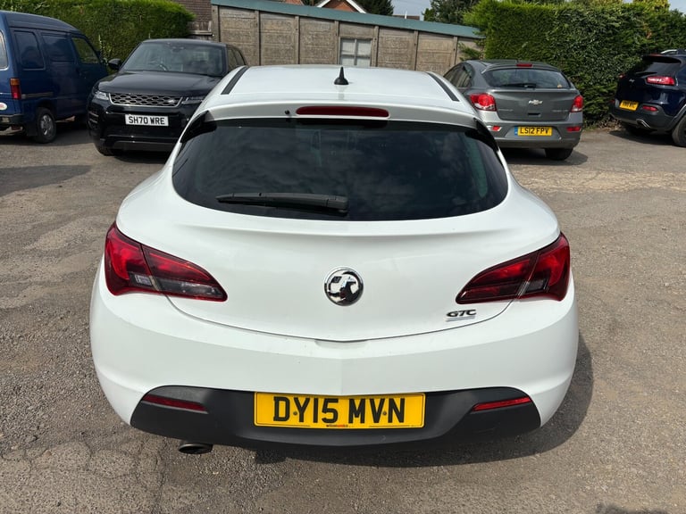 2015 Vauxhall Astra GTC 1.4T 16V 140 Sport 3dr HATCHBACK Petrol Manual