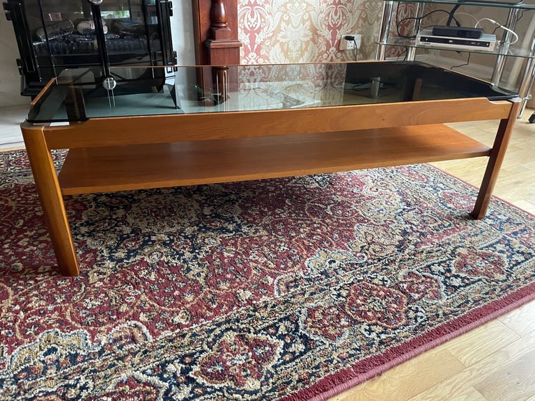 Stunning Mid 70s Myer Teak Coffee Table