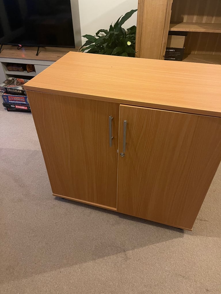 Locking cupboard