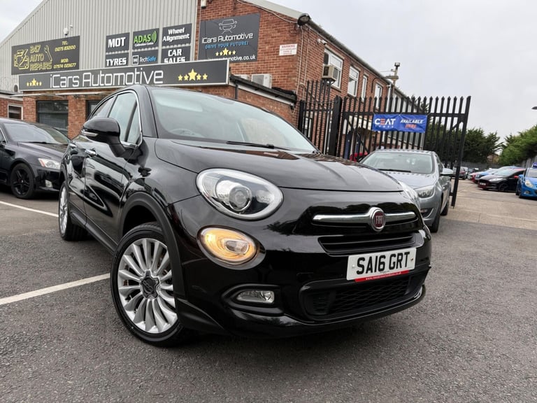 2016 Fiat 500X 1.6 MultiJetII Lounge Euro 6 (s/s) 5dr HATCHBACK Diesel Manual