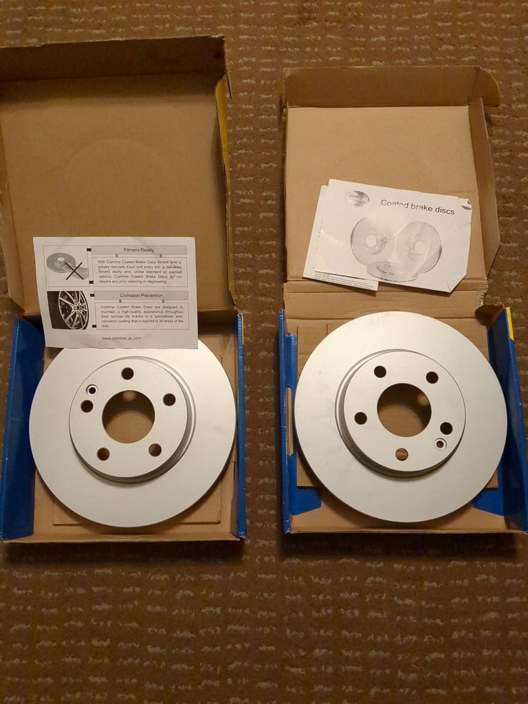 2x Brake discs