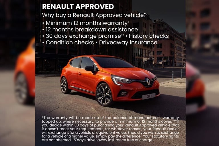 2022 Renault Clio 1.6 E-TECH Hybrid 140 RS Line 5dr Auto Hatchback Hybrid Automatic