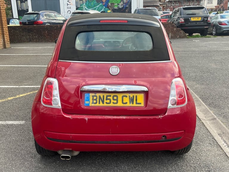 2010 Fiat 500 1.2 Pop 2dr CONVERTIBLE Petrol Manual - Image 6