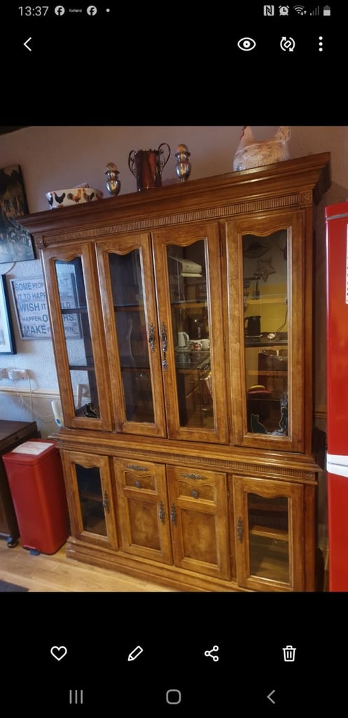 image for Large kitchen dresser unit - FREE