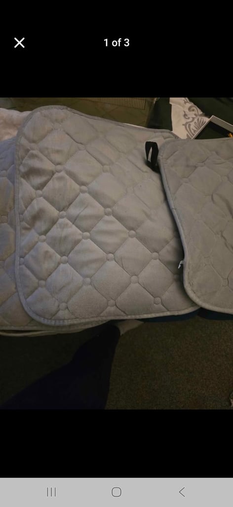 Grey car seat covers 