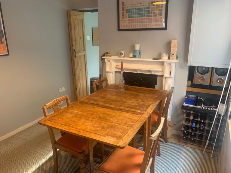 Ercol drop leaf dining table