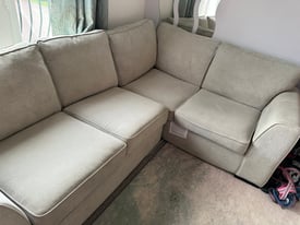 Grey 4 seat corner sofa