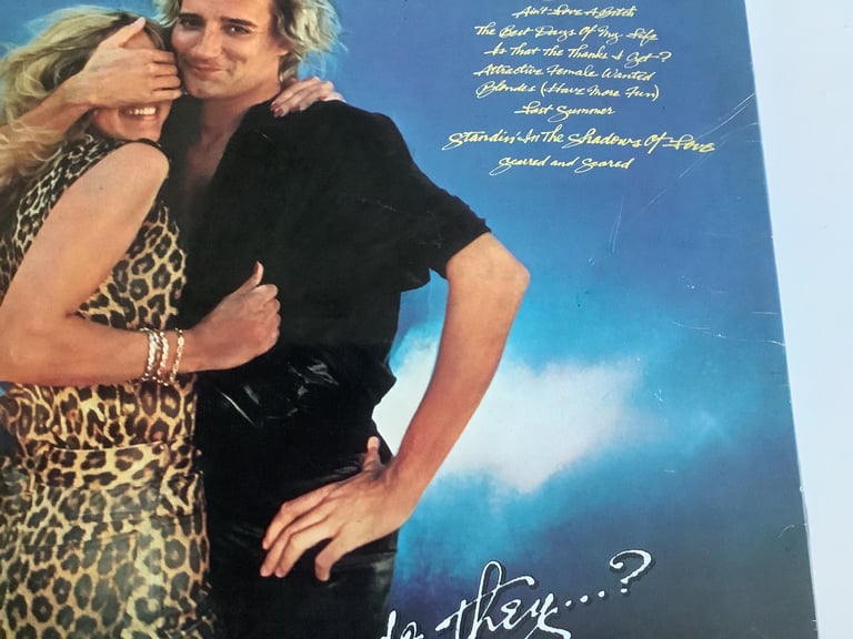 Vinyl Album Rod Stewart Blondes Have More Fun