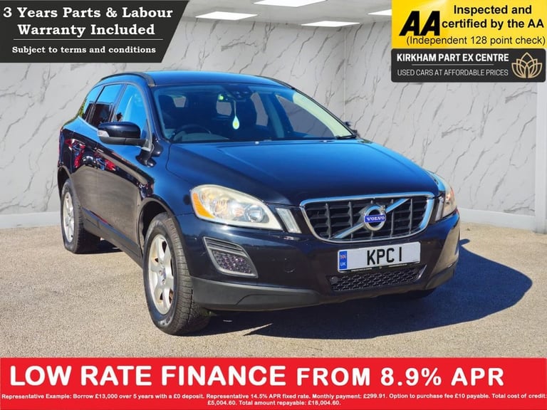 image for 2011 Volvo XC60 2.4 D5 SE SUV 5dr Diesel Geartronic AWD Euro 5 (205 ps) NATIONWIDE PARTS &amp;  E...