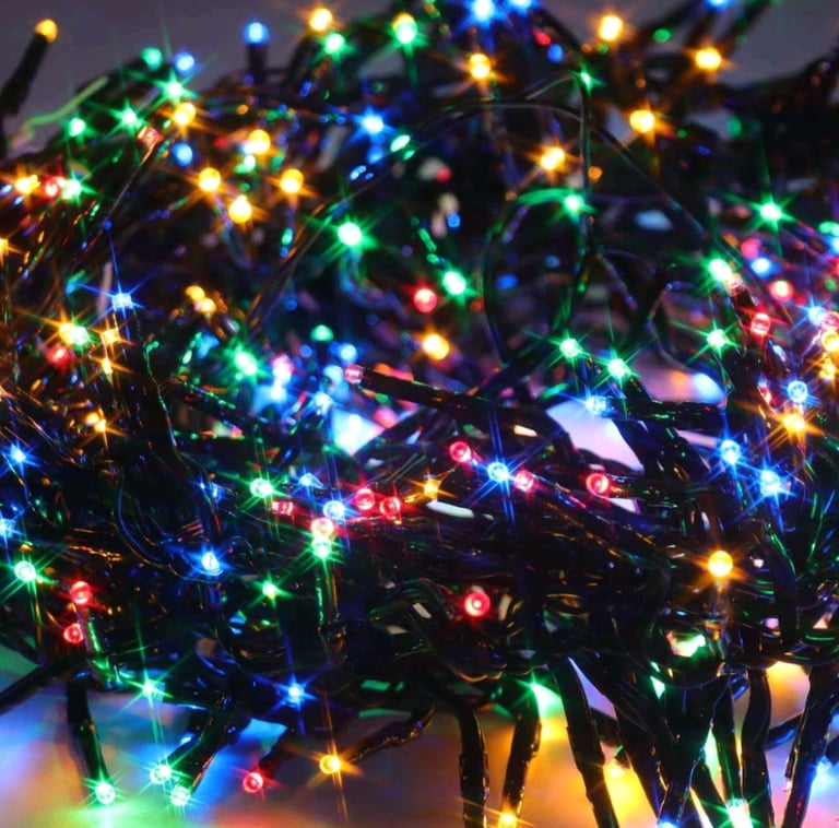 500 multi colour Christmas lights