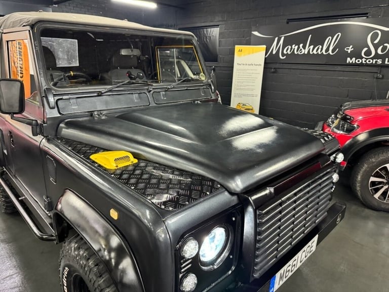 1994 M LAND ROVER DEFENDER 90 300 TDI PICK UP SOFT TOP CONVERSION  DIESEL