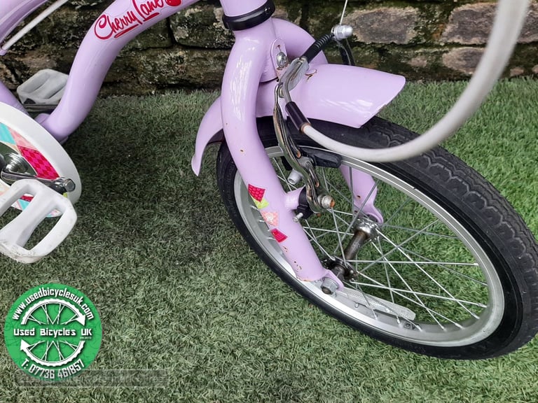 Age 5+ Apollo Cherrylane girls bike 16 inch Wheels VGC!