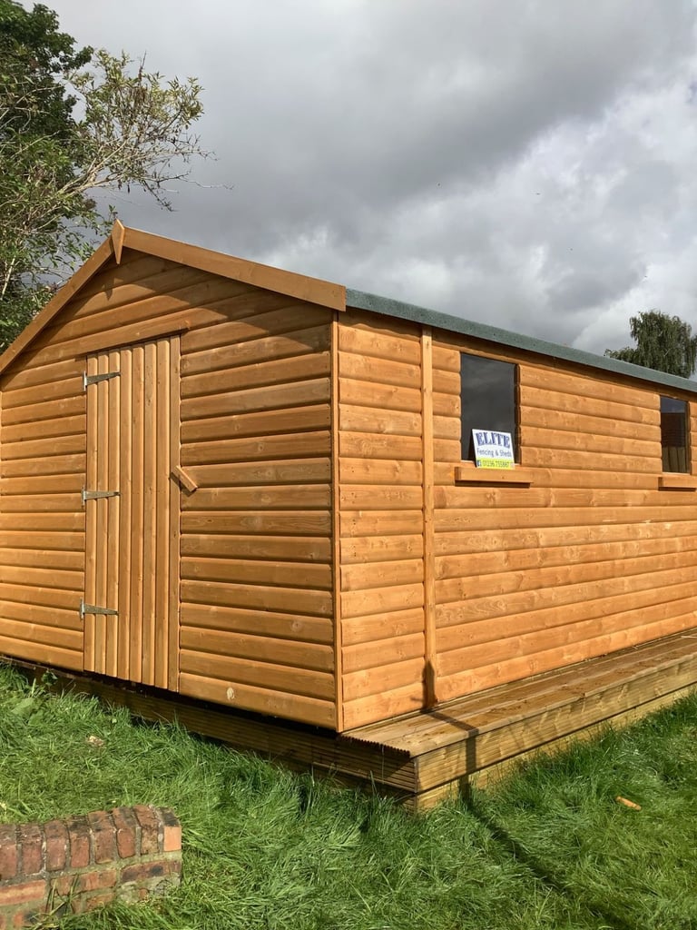 image for 12x10 Workshop 20mm Log effect 