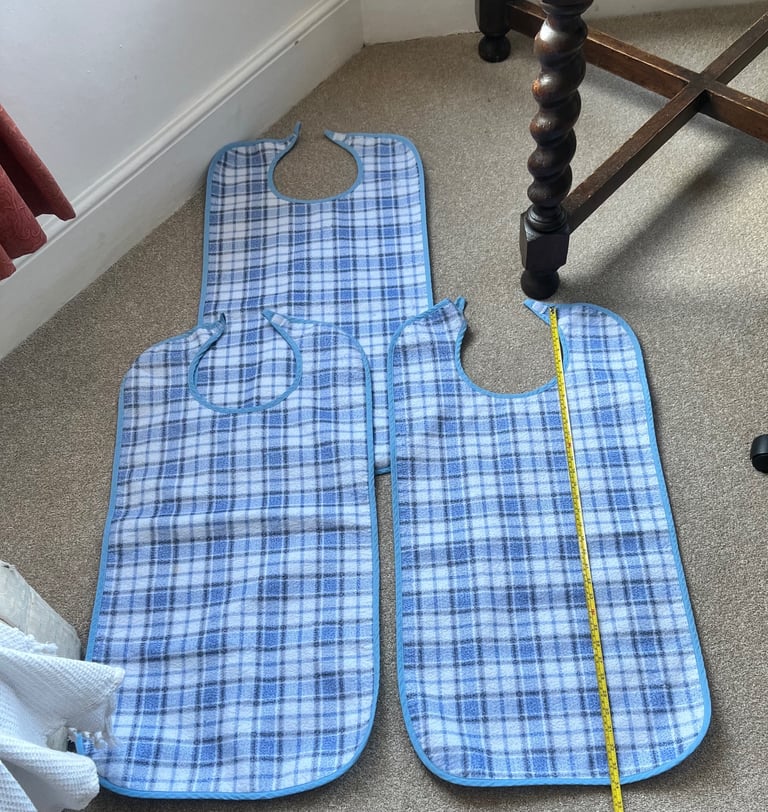 image for 3 clean adult bibs