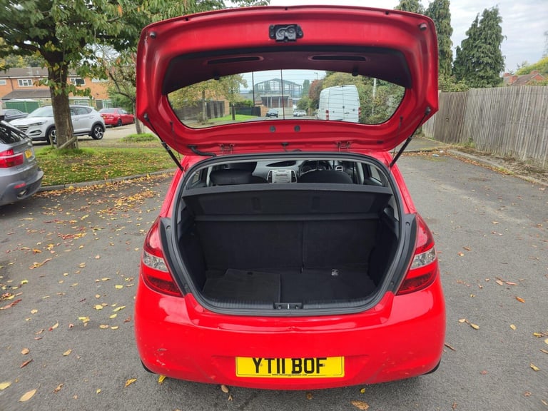 2011 Hyundai i20 1.2 Comfort 5dr HATCHBACK PETROL Manual