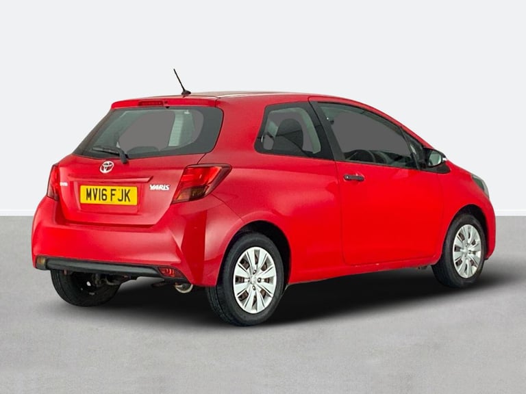 2016 Toyota Yaris 1.0 VVT-i Active 3dr Hatchback PETROL Manual