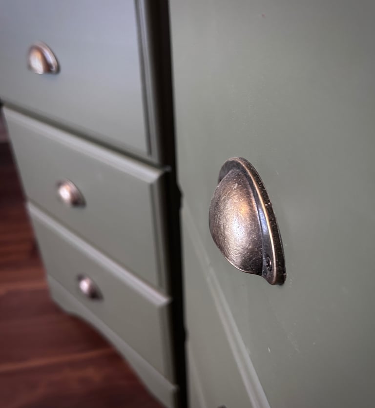 Pair of Painted Bedside Cabinets / Tables