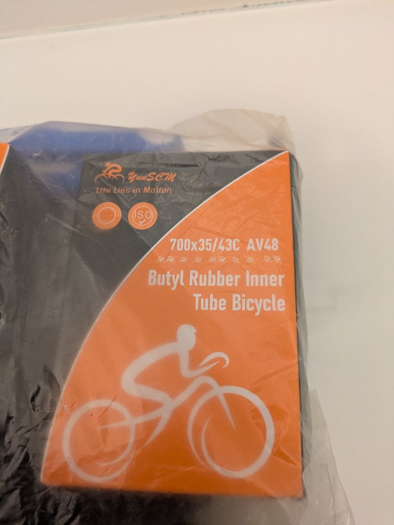 2 x Bike inner tubes, bicycle inner tubes, road bike, mountain bike 700c + 26" + 24"