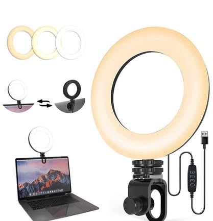 image for 6.3 inch ring light ( brand new)