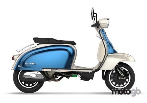 Royal Alloy TG 125cc S a Modern Classic Retro Automatic Moped Scooter