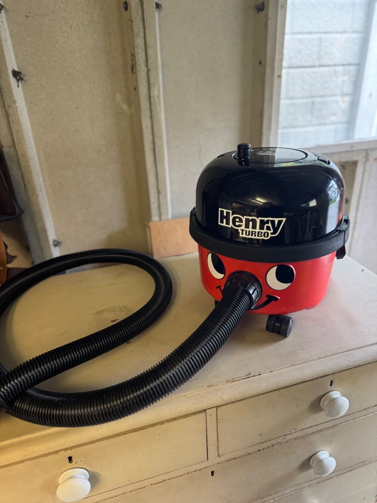 Henry Turbo Vacuum – Excellent Condition + Spare New Brush Head – £130