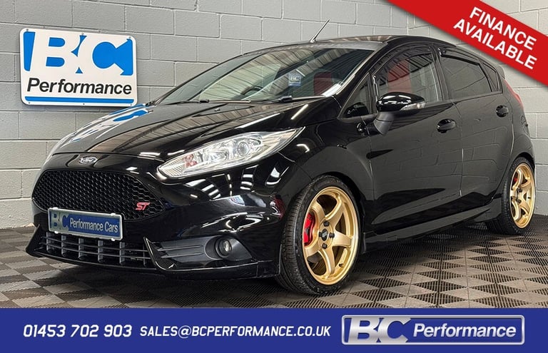 image for FORD FIESTA 1.6 T EcoBoost ST-3 Black Manual Petrol 2017