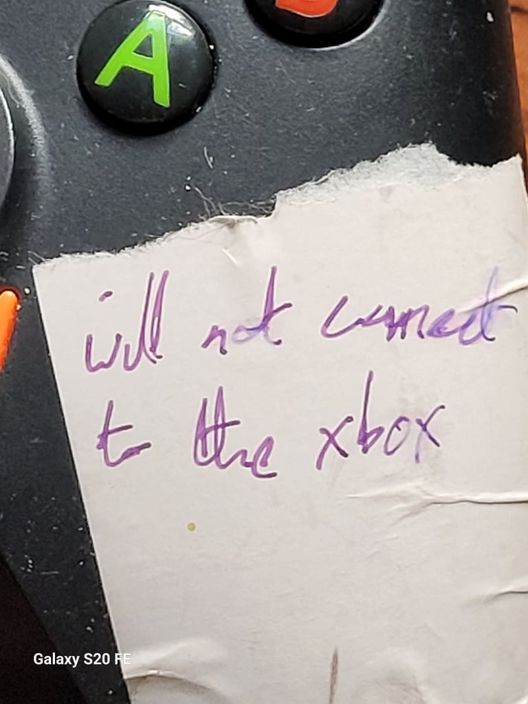 Xbox Controller Lot for Spares & Repairs - 6 Controllers Faulty/Joblot Deal