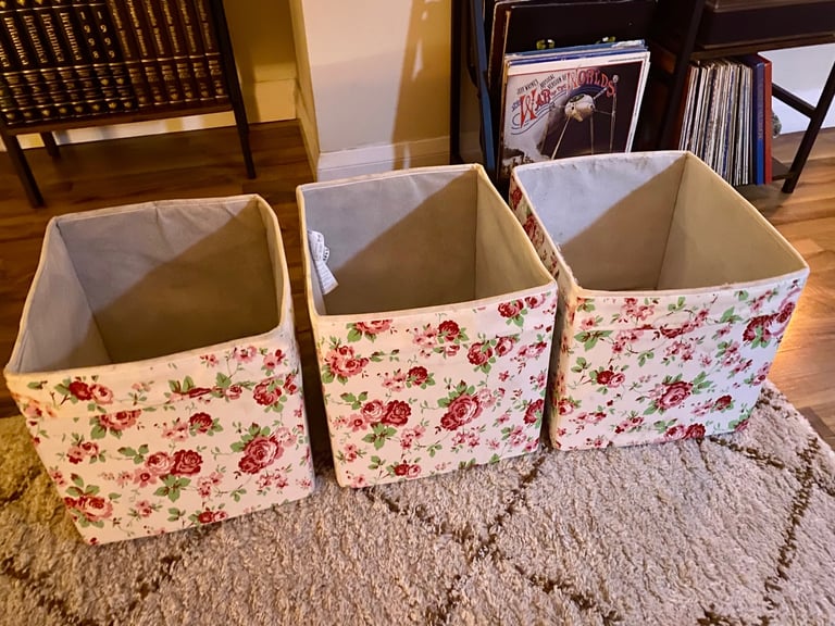 3 x Cath Kidston Drona boxes