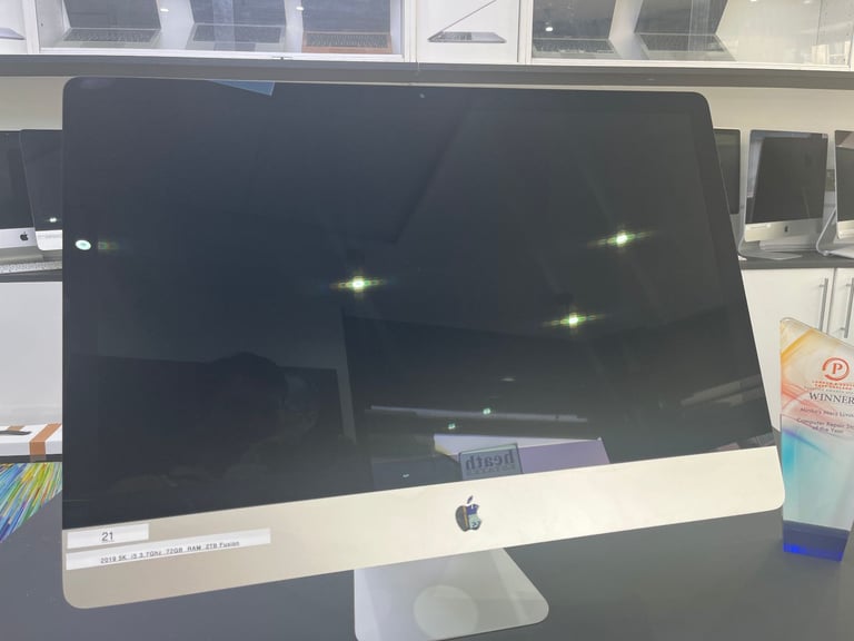 image for Apple iMac 5k Retina 27 inch | 6 Core i5 3.7GHz 72GB Ram 2TB SSD Logic Waves 14 iZoTope Advance
