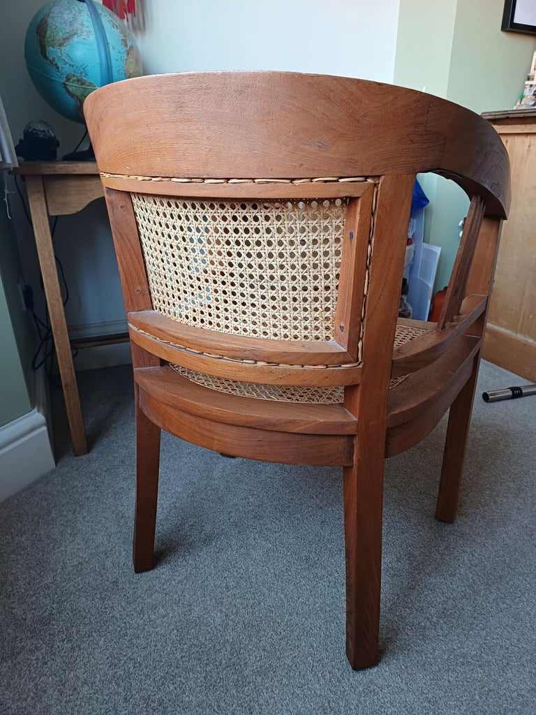 Rattan style, solid chair