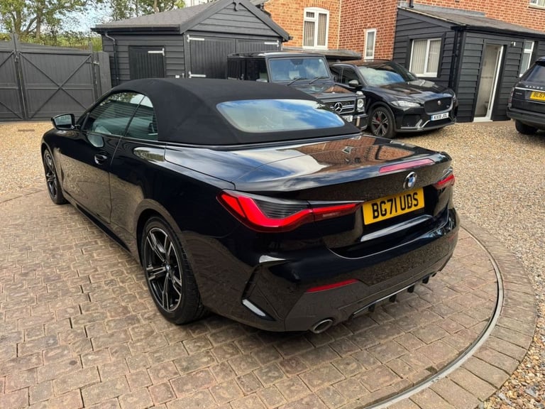 2021 BMW 4 Series 2.0 420i M Sport Convertible 2dr Petrol Auto Euro 6 (s/s) (184 ps) Convertible ...