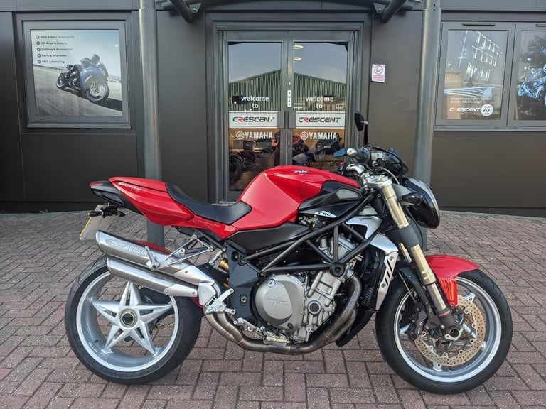 MV AGUSTA BRUTALE 910 2007- RIZOMA MIRRORS - RECENT CHAIN/SPROCKETS - CLEAN BIKE