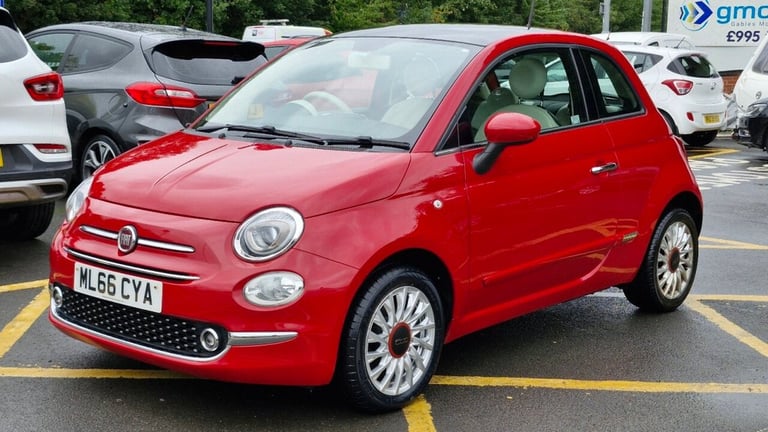 image for 2016 Fiat 500 1.2 ECO Lounge Hatchback 3dr Petrol Manual Euro 6 (s/s) (69 bhp) Hatchback Petrol M...