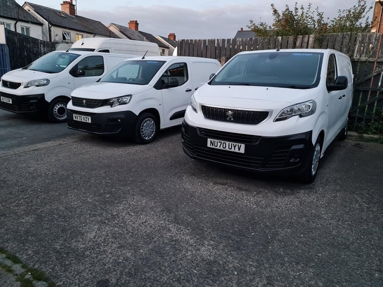 2021 Peugeot Partner Professional Hdi 100 Bhp Diesel Three Front Seats Side Door