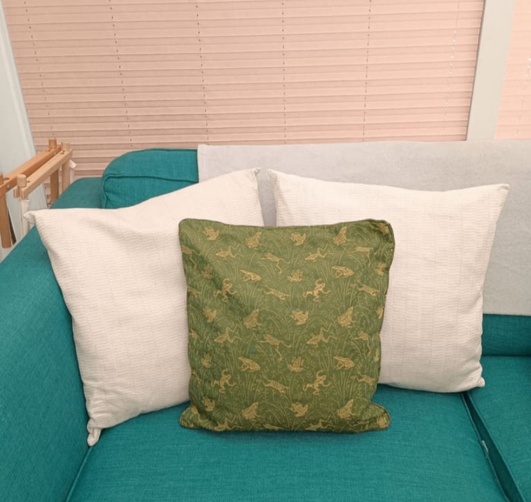 image for Cushions with feather inserts