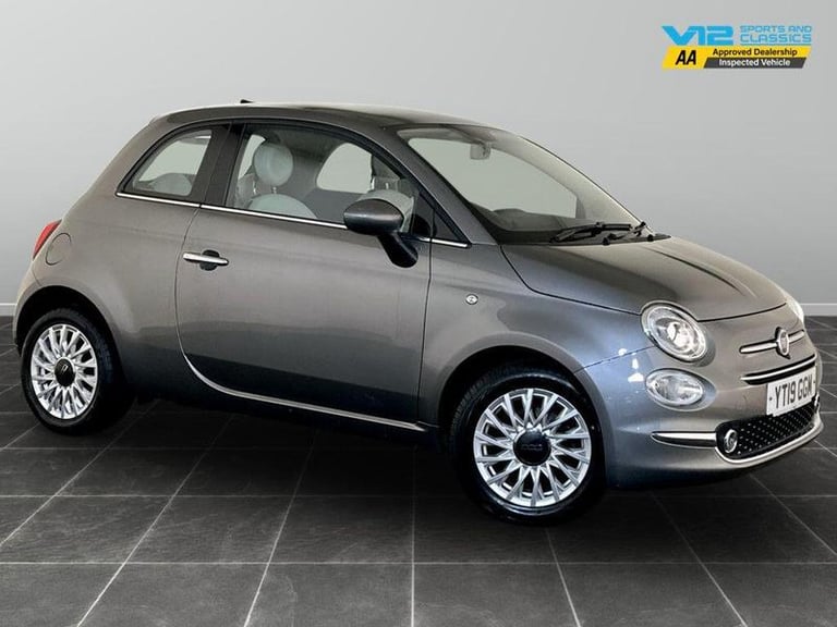 2019 Fiat 500 1.2 Lounge Euro 6 (s/s) 3dr Manual Hatchback Petrol Manual