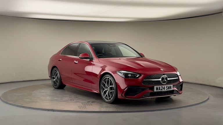 image for 2024 Mercedes-Benz C-Class 2.0 C220dh MHEV AMG Line (Premium Plus) Saloon 4dr Diesel Hybrid G-Tro...