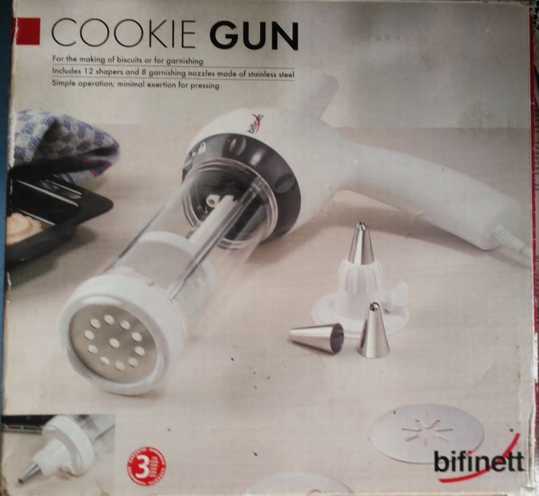 Electric cookie gun