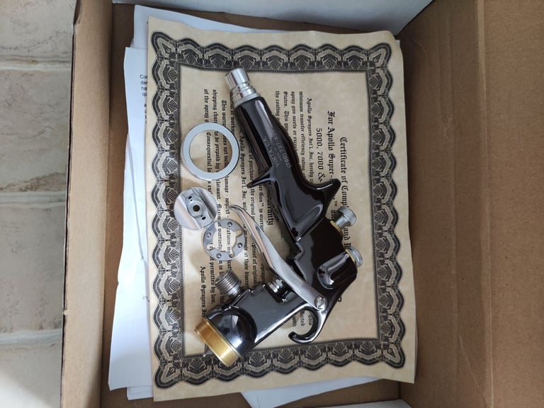 Apollo A5510 Deluxe Bleeder HVLP Turbine Production SuperSpray Gun (New)