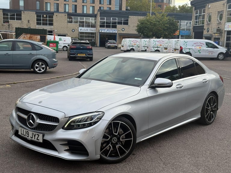 2019 Mercedes-Benz C-Class 1.5 C200 MHEV EQ Boost AMG Line G-Tronic+ Euro 6 (s/s) 4dr SALOON Petr...