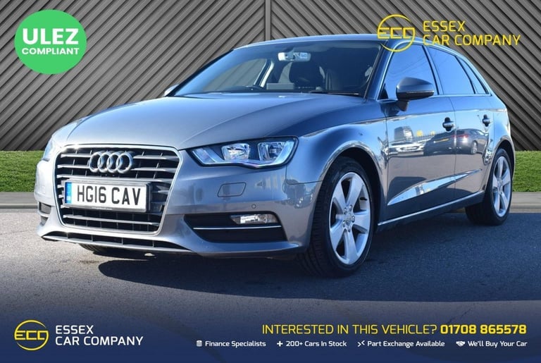 image for 2016 Audi A3 1.4 TFSI CoD Sport Sportback 5dr Petrol S Tronic Euro 6 (s/s) (Nav) (150 ps Hatchbac...