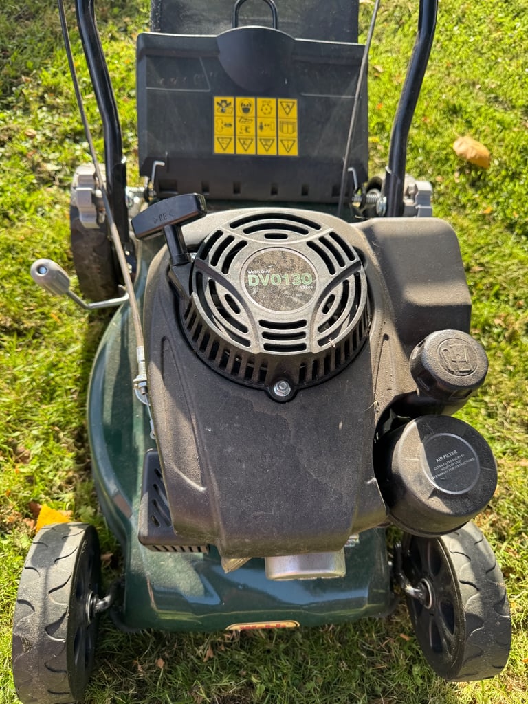 Petrol lawn mower