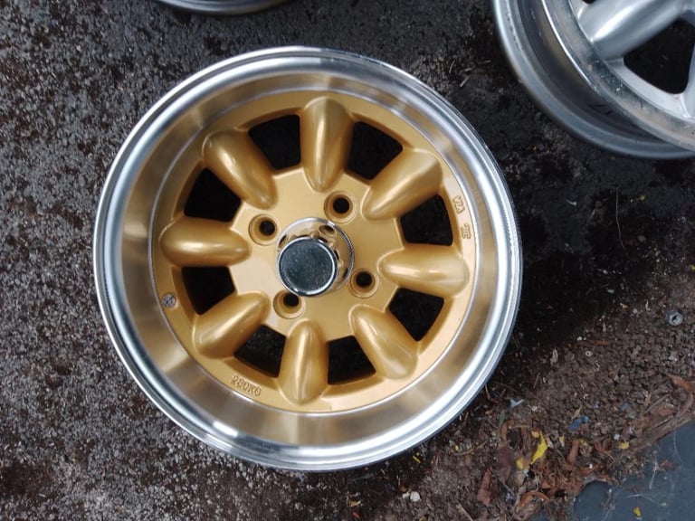 CLASSIC MINI 12 INCH ALLOY WHEELS ODD ONES FOR SPARES OR REPLACEMENTS - MINISTOCK